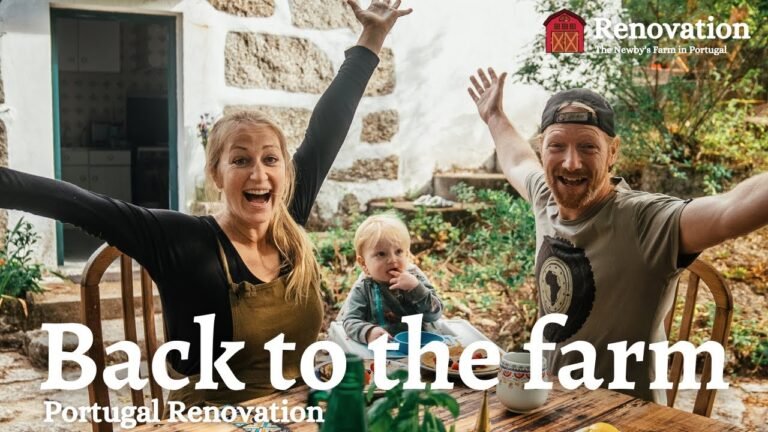 Our Portugal Farm Renovation – We're BACK, but it's NOT all Celebrations