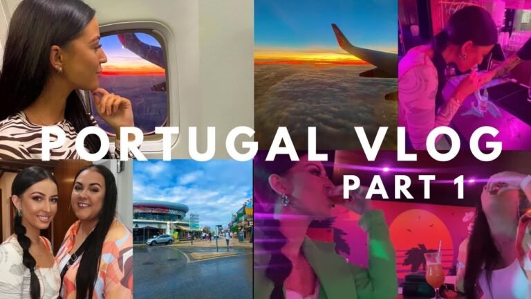 PORTUGAL VLOG | ALBUFEIRA 2022 | PART 1 | Travelling, home made cocktails and shots gone wrong