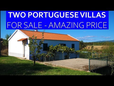 PORTUGUESE VILLA FOR SALE – YOU WILL NOT BELIEVE THE PRICE OF THESE TWO HOUSES – REAL ESTATE