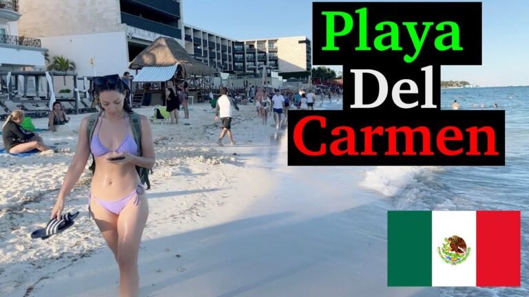 Playa Del Carmen 🇲🇽 | Beach 🏖 Walk | Best Beach in the World 🌏