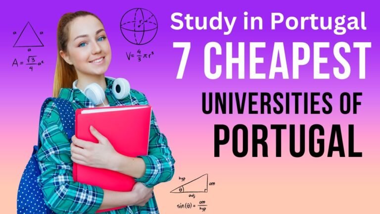 Portugal Cheapest Universities | Study in Portugal | Portugal Student Visa #sherazsubhani #portugal