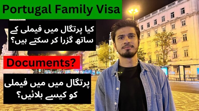 Portugal Family Visa | Living Expenses in Portugal with family #sherazsubhani #portugal