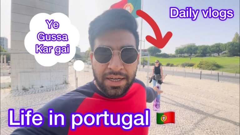 Portugal 🇵🇹 biggest flag in lisbon | life in portugal 🇵🇹