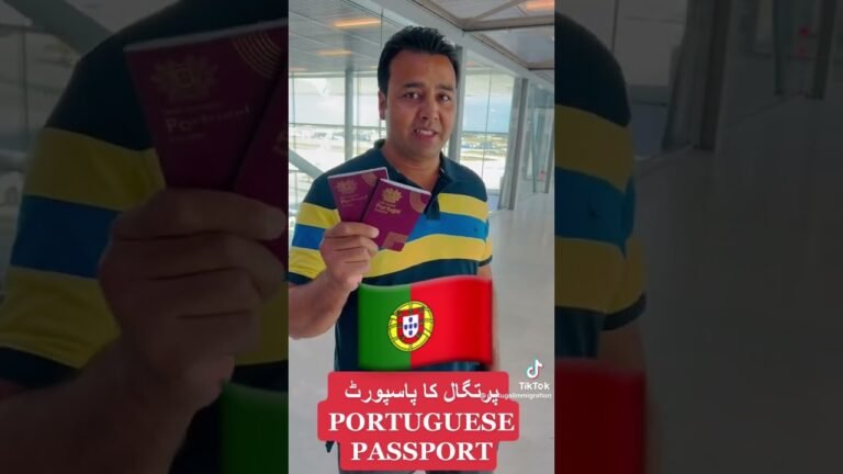 Portugal résidence just and passport