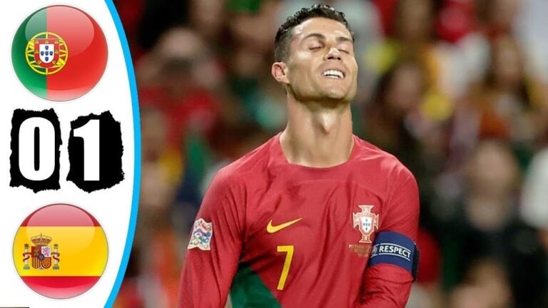 Portugal vs Spain 0-1 All Goals & Highlights – 2022