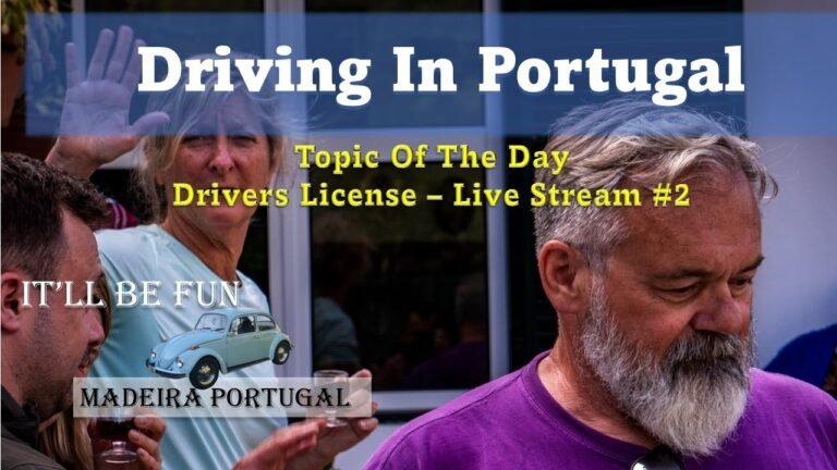 Portuguese Driver's License & Other Random Stuff | Live Stream #2 | @It'll Be Fun