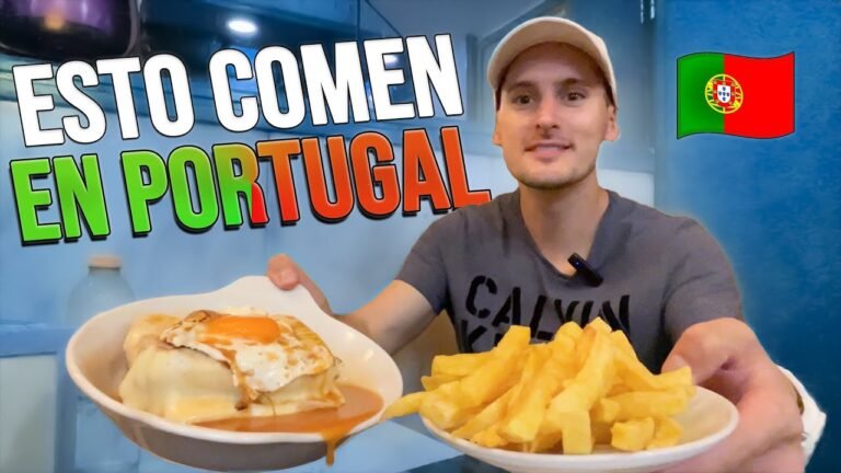 Probando COMIDA TÍPICA de PORTUGAL