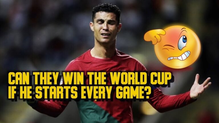 Ronaldo Portugal is a PROBLEM! World Cup Can be WON but Santos Must Do the RIGHT THING FOR THE TEAM