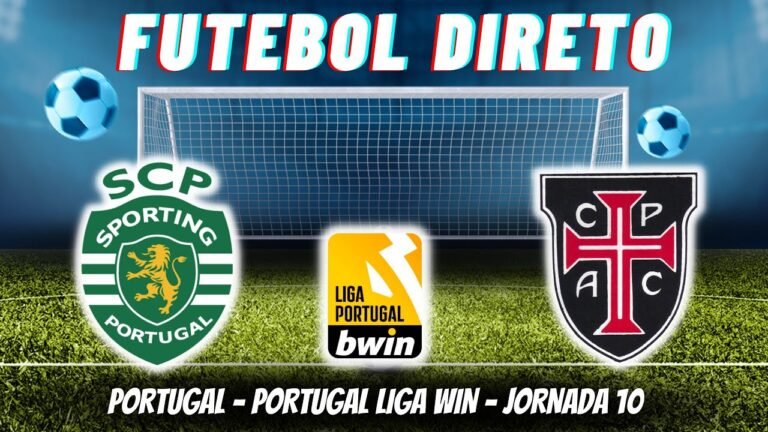 🔴 SPORTING VS CASA PIA  3-1 (EM DIRETO) – LIGA PORTUGAL BWIN – JORNADA 10 ⚽