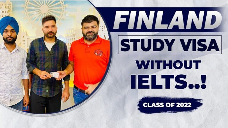 Sagarpreet Got Finland Study Visa without IELTS |  Why he chose Finland?