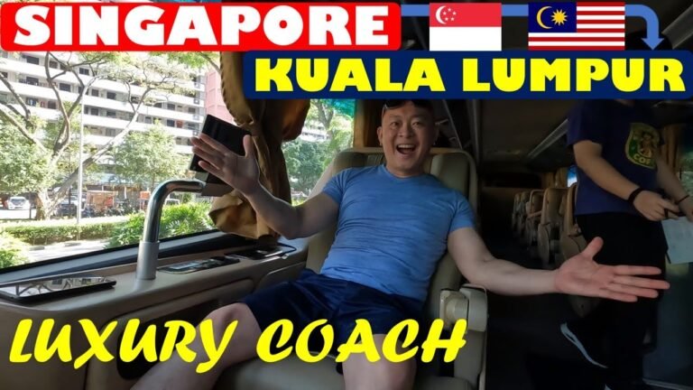 🇸🇬Singapore to Kuala Lumpur🇲🇾 | Luxurious Coach Review… Transtar First Class Solitaire Suite