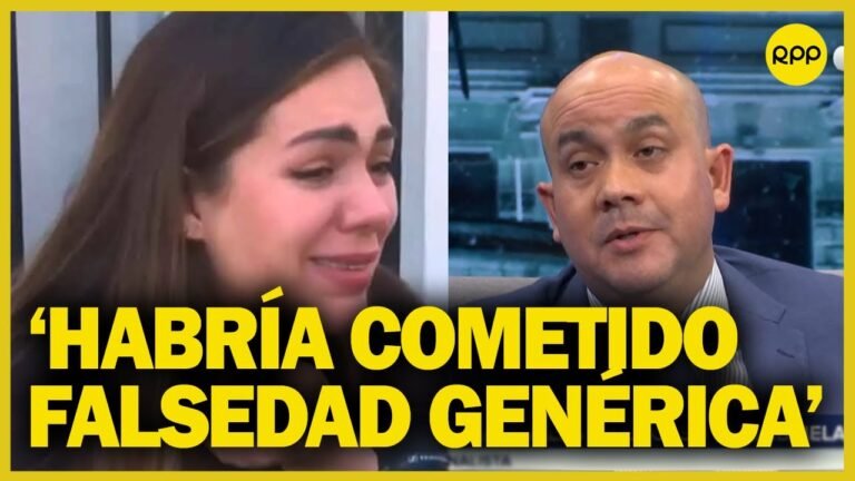 Sobre GABRIELA SEVILLA: “Habría que determinar con qué finalidad fingió tener un embarazo”