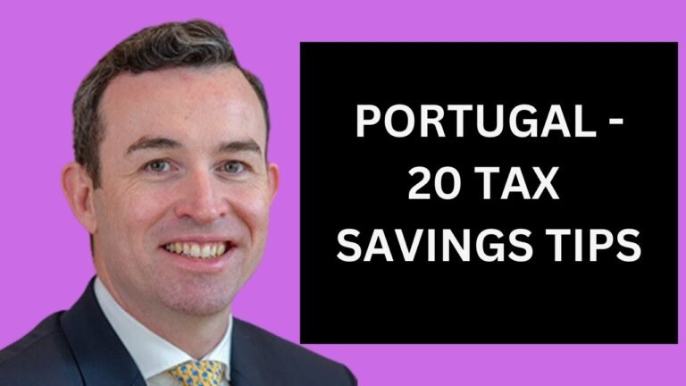 Tax savings in Portugal – 20 tips to save tax (2022)