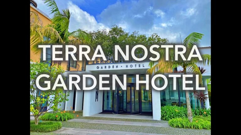 Terra Nostra Garden Hotel – 4K video tour of one of Portugal's Leading Boutique Hotels