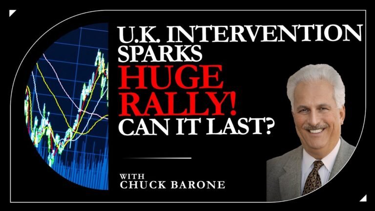 U.K. INTERVENTION SPARKS HUGE RALLY! CAN IT LAST? | Chuck gives the details!