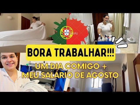 UM DIA DE TRABALHO COMIGO EM PORTUGAL – HOTEL – SETEMBRO 2022