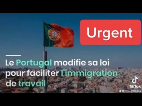 Urgent 🚨 le Portugal 🇵🇹 offre des visa aux pays Africains