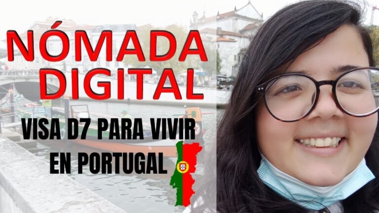 VISA D7 Portugal ✈️ VISA para NÓMADAS DIGITALES