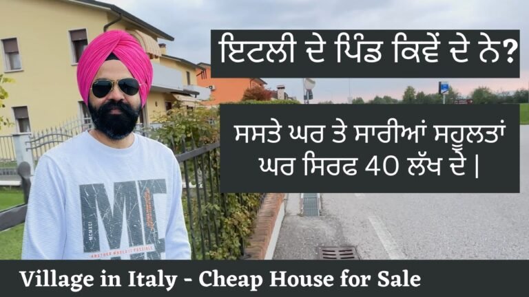 Village in Italy – Cheap House for Sale