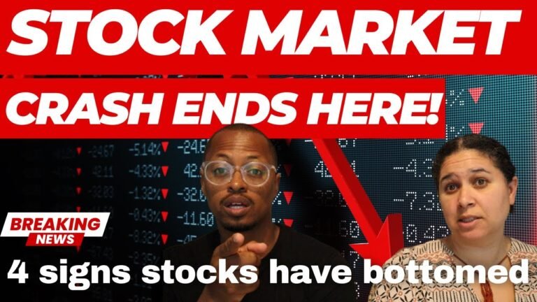 When Will the Stock Market Crash End? – 4 Signs to Watch for the Stock Market Recovery