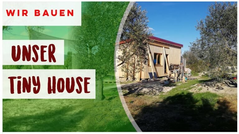 Wir bauen unser Tiny House in Portugal, alternativ und frei leben