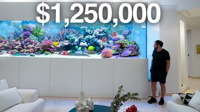 $1,250,000 HOME AQUARIUM TOUR! – Inside Dubai's *LUXURY* House!