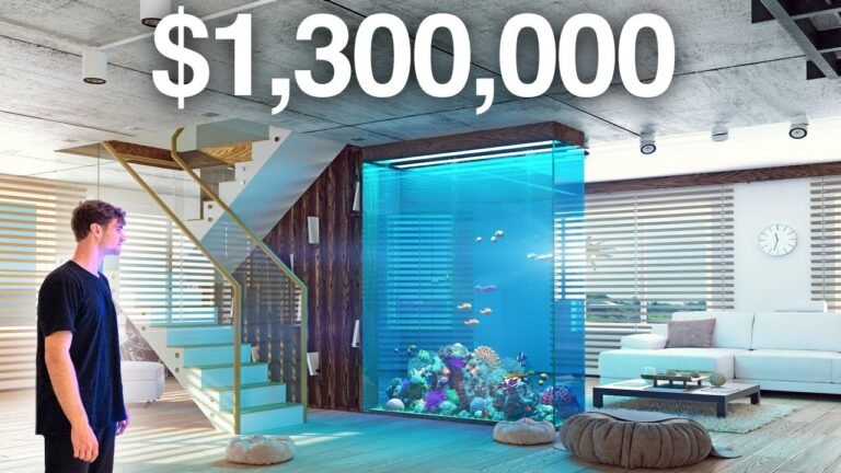 $1,300,000 HOME AQUARIUM TOUR! – Inside Dubai's *LUXURY* House!