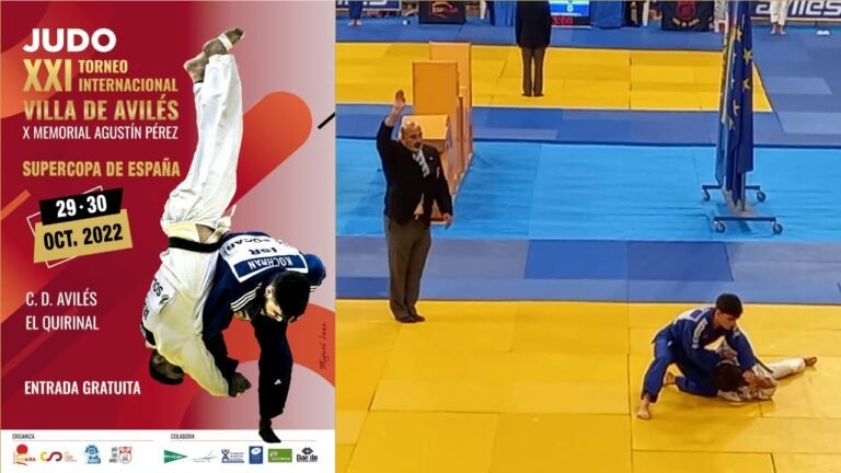 2022 judo campeonato villa de Avilés junior