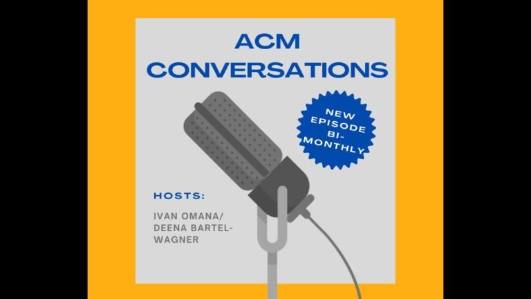 ACM Conversations October 27, 2022