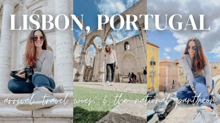 ARRIVING IN LISBON, PORTUGAL! The National Pantheon, Feira da Ladra, & Airbnb Woes