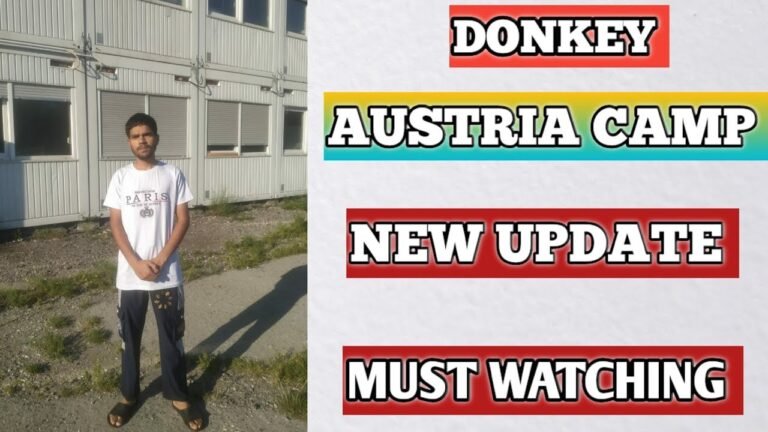 AUSTRIA CAMP NEW UPDATE 🥺|| SERBIA TO AUSTRIA DONKEY #austria #donkey #portugal