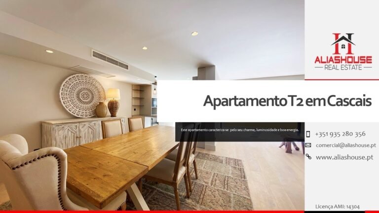 Apartamento T2 em Cascais com Terraço