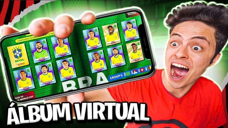 COMPLETEI O ÁLBUM DA COPA VIRTUAL EM 24 HORAS?