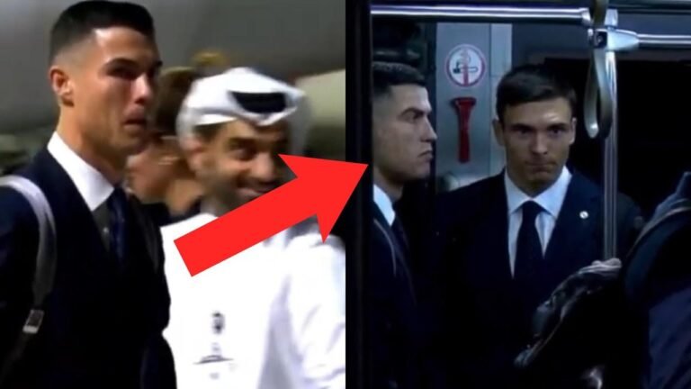 Cristiano Ronaldo and Portugal arrive in Qatar for World Cup 2022