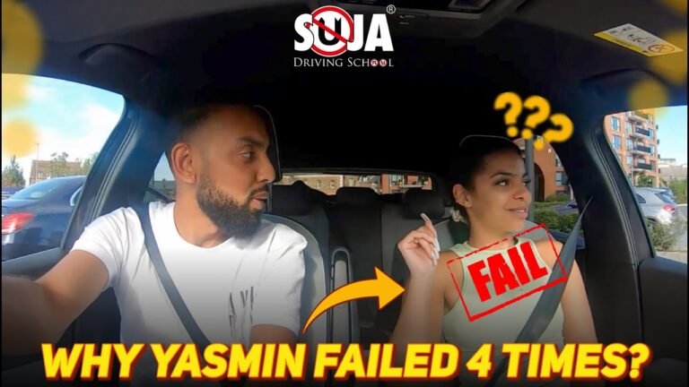 DRIVING LESSONS WITH YASMIN DIÁZ  PART 1. WHY SHE FAILED 4 TIMES HER DRIVING TEST.