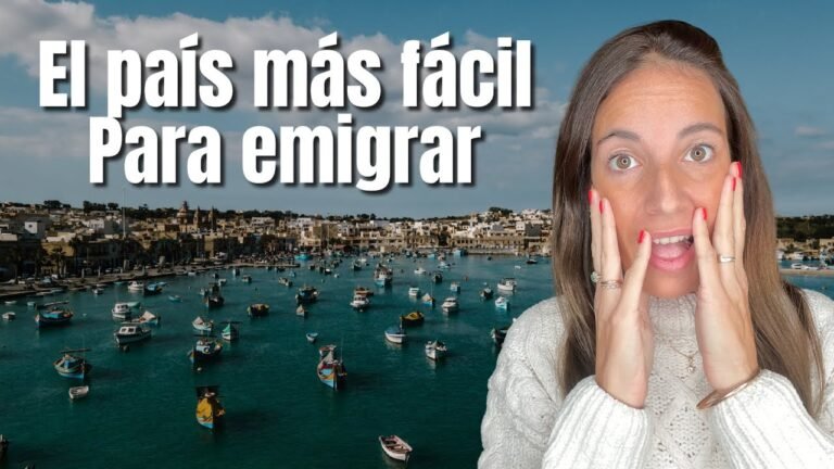 El PAÍS MÁS FÁCIL PARA EMIGRAR – Y no es PORTUGAL ✈️🙌