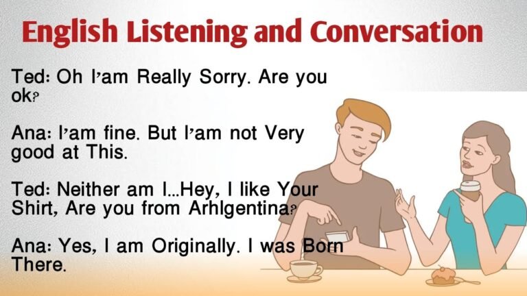 English Listening and Conversation! Improve Your English Pronounciation