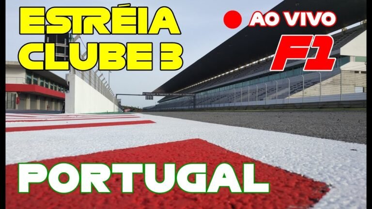 F1 2022 AO VIVO ESTREIA PORTUGAL GP PORTIMAO CLUBE 3 DICAS F1