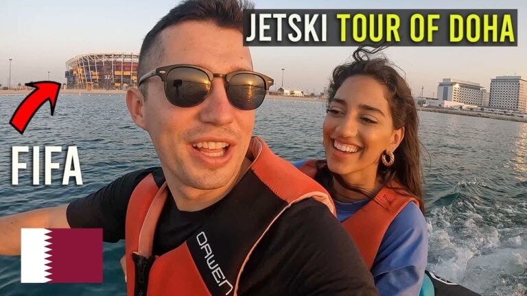 FIFA 2022 Stadium from JETSKI in Doha Qatar 🇶🇦