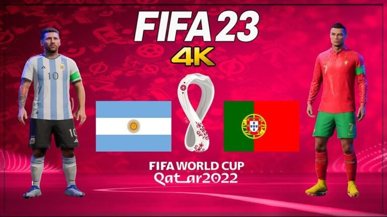 FIFA 23 | Argentina Vs Portugal | FIFA World Cup 2023 | PS5/PS4/PC GAMEPLAY