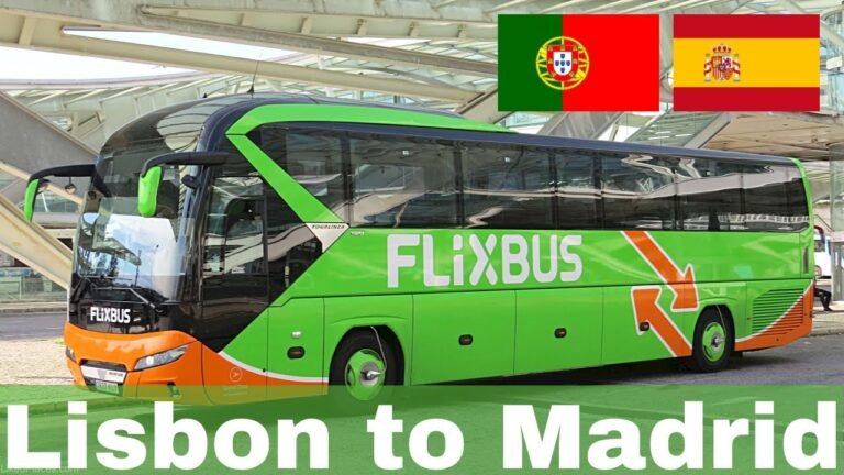 Flixbus – Portugal to Spain by Bus