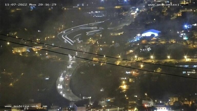 Funchal City Live Webcam – São Roque, Madeira Island