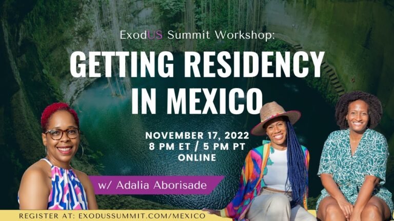 Getting Residency in Mexico 🇲🇽 | Black Women Expats