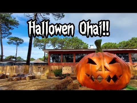 Hallowen do Ohai! Camping de autocaravana num resort! Nazaré, Portugal!