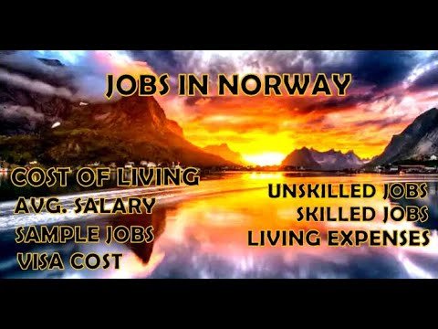 || How to get jobs in Norway || Cost of living in Norway || Norway Work Visa Cost || #Tamil