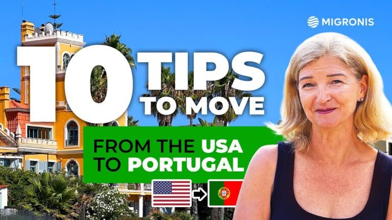 How to relocate from the USA to Portugal? | Step-by-step guides