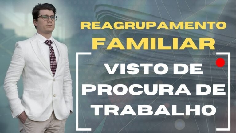 INDICAÇÕES PODEM PERMITIR REAGRUPAMENTO PARA VISTO DE PROCURA DE TRABALHO?! (Ep. 923)