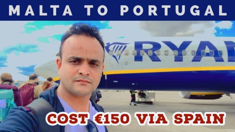 Malta to Spain Cheapest Flight | Travel Portugal from Malta from Third Country | Malta to Portugal