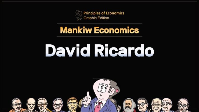 [Mankiw Economics] David Ricardo