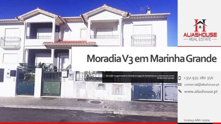 Moradia V3  com Varanda em Marinha Grande